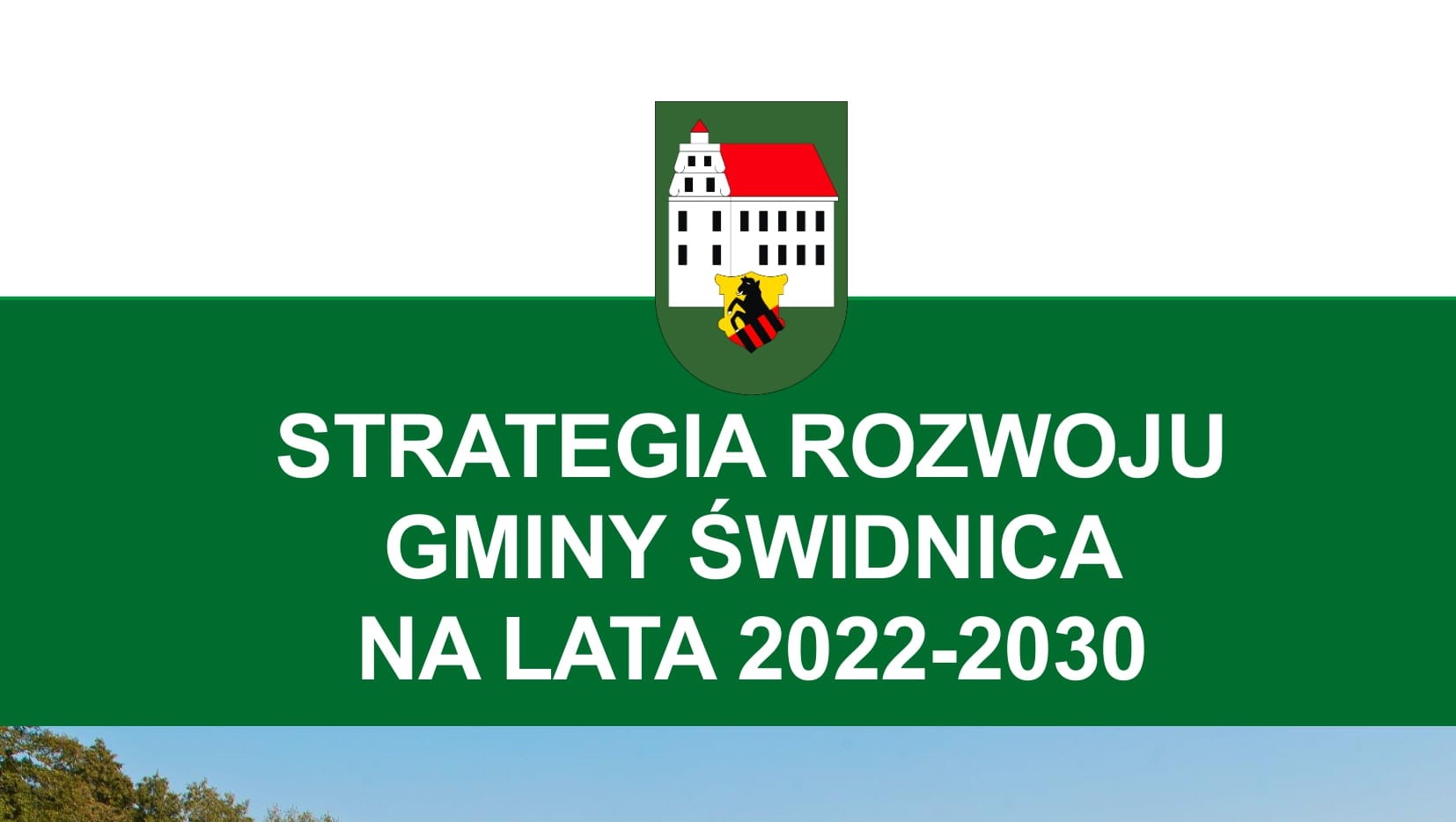 Ilustracja do informacji: Zaproszenie do konsultacji dotyczących projektu Strategii Rozwoju Gminy Świdnica na lata 2022-2030