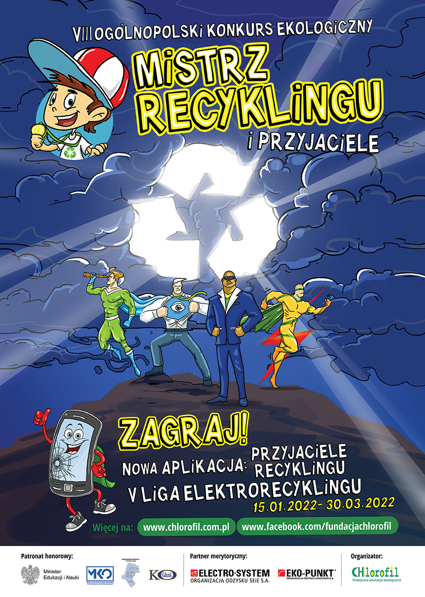Ilustracja do informacji: VIII Ogólnopolski Konkurs Edukacji Ekologicznej dla dzieci 