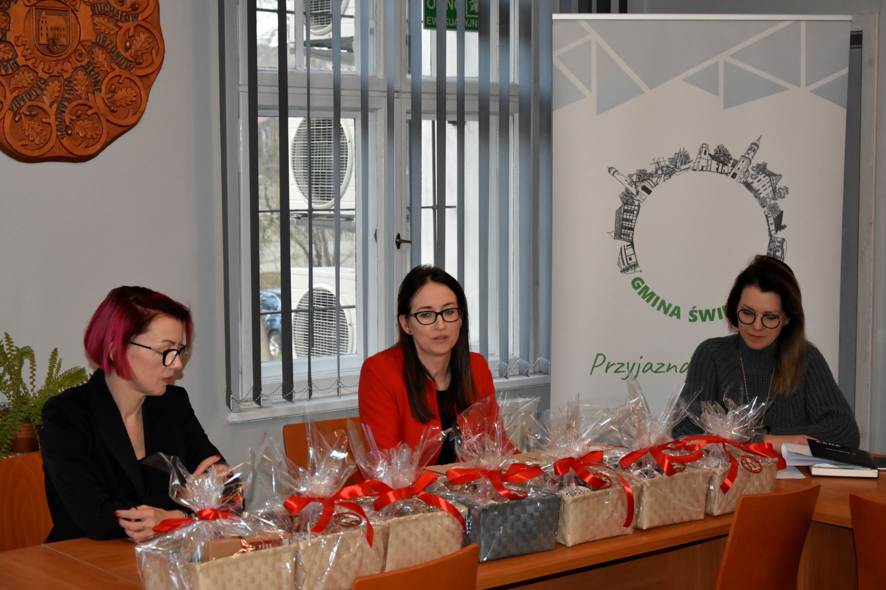 Noworoczne spotkanie z sołtysami w urzędzie gminy w Świdnicy