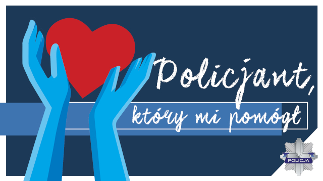 Ilustracja do informacji: Ogólnopolski konkurs "Policjant, który mi pomógł"