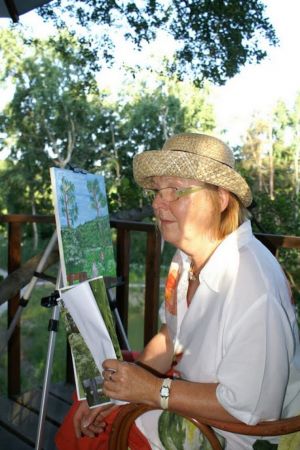 Miniatura zdjęcia: "Wiosna w malarstwie" - plener malarski dla Seniorów